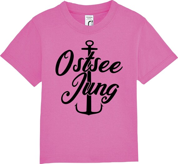 Kinder Baby Shirt Kleinkind  "Anker Ostsee Jung"