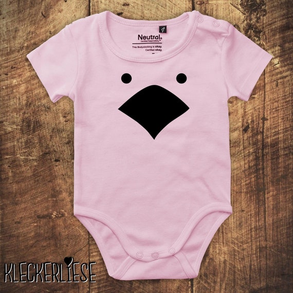 kleckerliese Babybody Body "Tiere Küken Huhn Hühnchen" Fair Wear