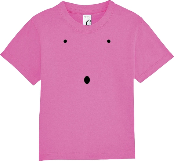 kleckerliese Kinder Baby Shirt Kleinkind  "Tier Gesicht Punkt Punkt Strich" Jungen Mädchen T-Shirt