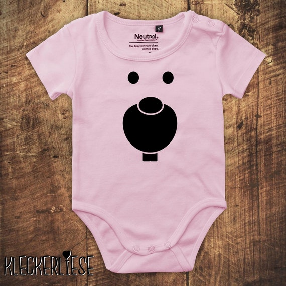 kleckerliese Babybody Body "Tiere Hase Häschen Rabbit Bunny" Fair Wear