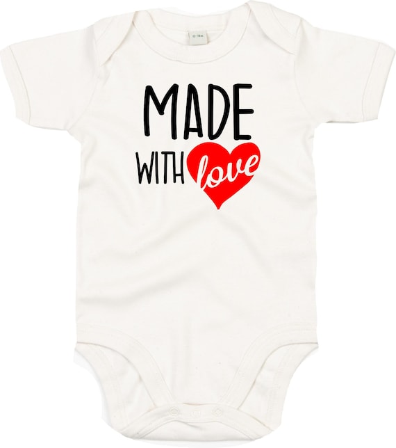 Baby Body "Made with Love" Babybody Strampler