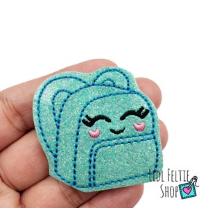 Kawaii Backpack | Back to School Felties | Teacher Felties | Feltie Appliques