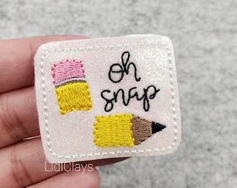 Oh Snap Felties| School Felties | Set of 4 or 8 Felties | Uncut Felties