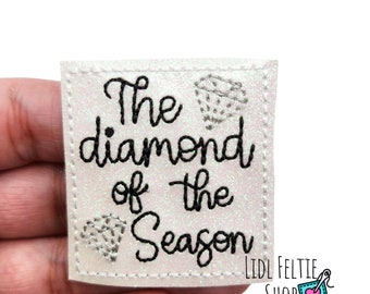 The Diamond of the Season| Bridgerton Inspired Felties| Show Inspired Felties| Set of 4 or 8 Felties | Uncut Felties