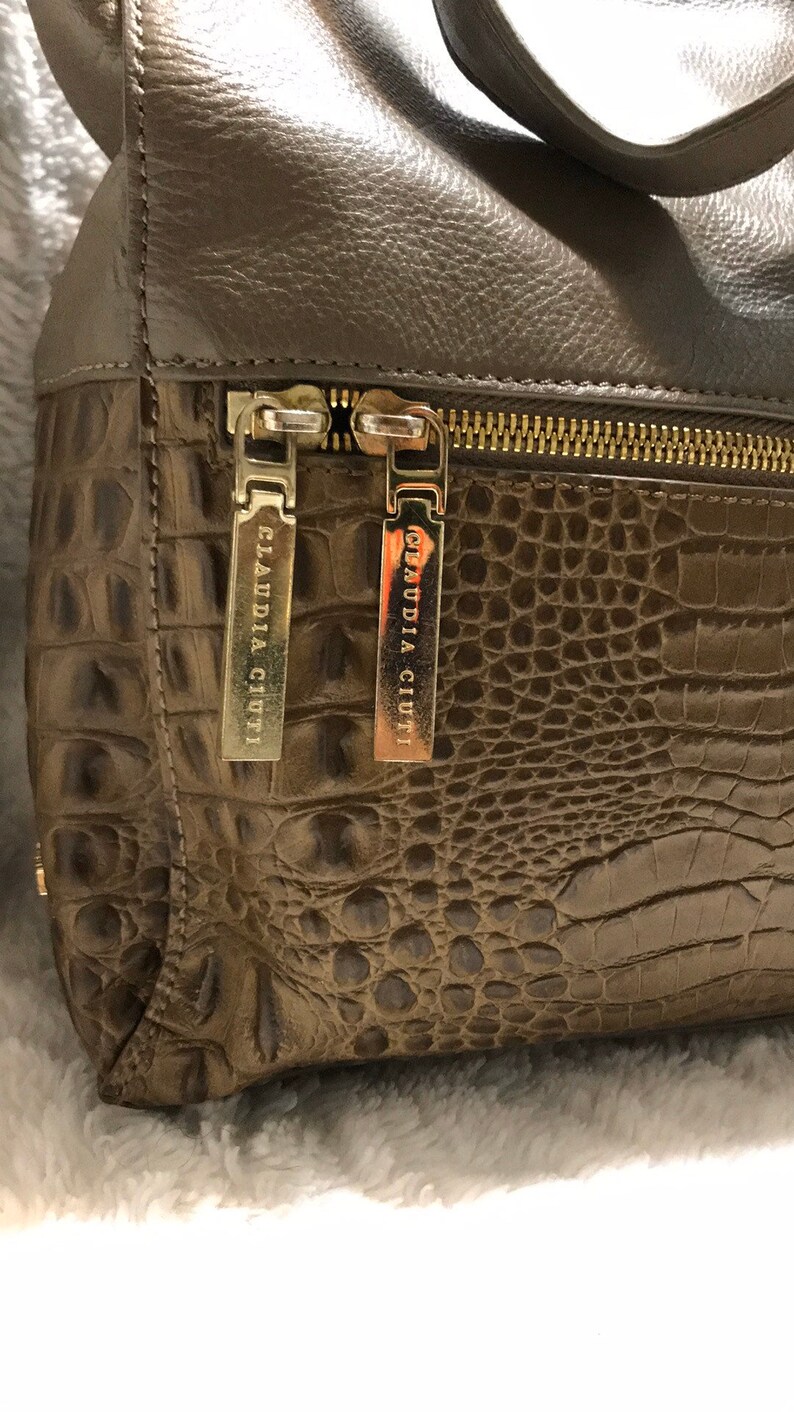 CLAUDIA CIUTI Leather Tote