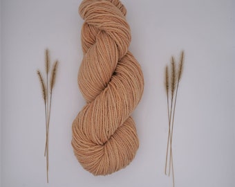 Merino Sport Yarn "Buds" 100g - naturally dyed, organic wool, non-superwash, plastic free