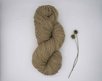 Hand dyed Sock Yarn - Classic Sock DK "Nettles" 100g - naturally dyed, organic wool, non-superwash, plastic free, sustainable