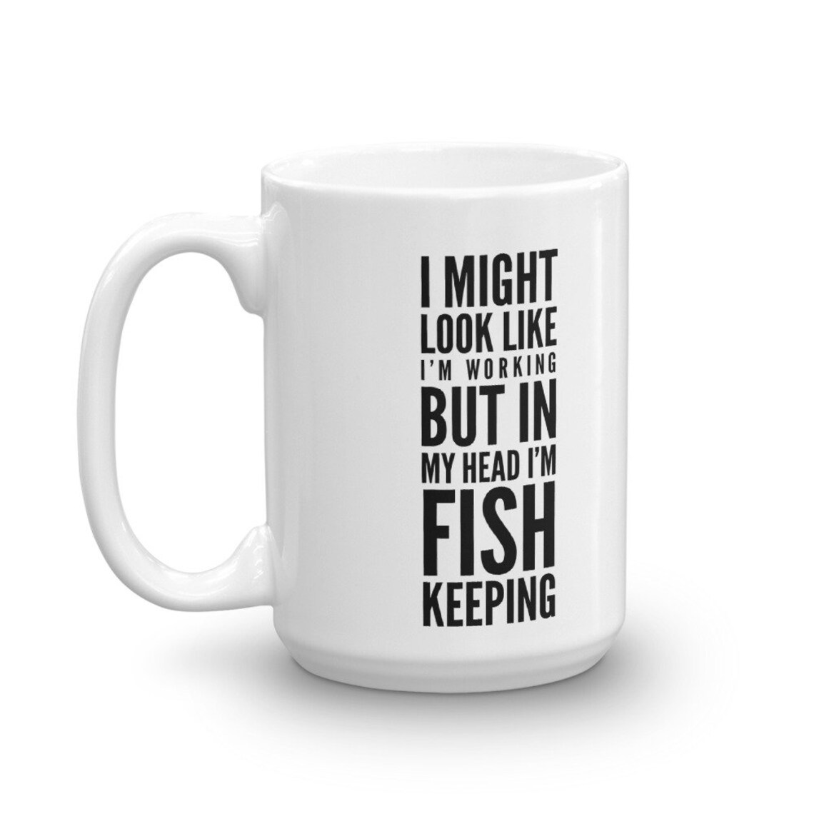 Perfect gift for fish keeping Mug Etsy
