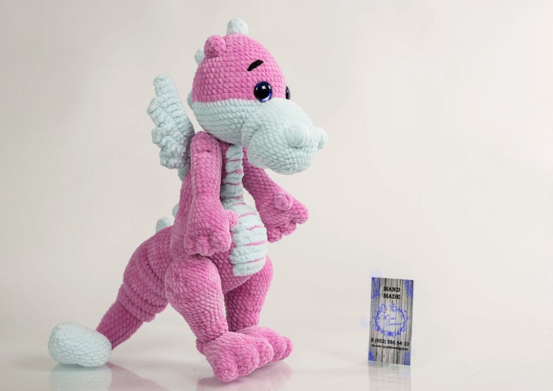 pink dragon plush