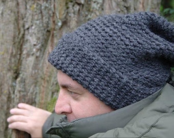 Crochet Pattern - Mens Hat Pattern / DIY Winter Hat / Bulky Hat Pattern by Golden Strand Studio - This Way That Way P163