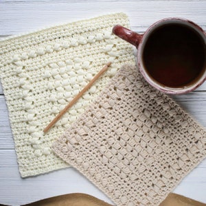 Crochet Pattern DIY Washcloth Crochet Dishcloth Pattern Cottage Life image 8