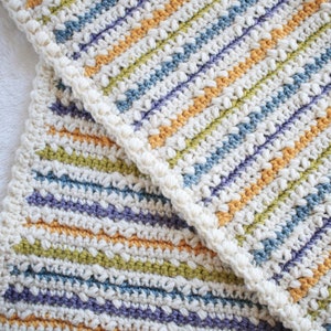 Crochet Blanket Pattern / PDF / DIY Baby Blanket / Afghan Pattern - Wundran Baby Blanket Pattern by Golden Strand Studio - P-Wundran