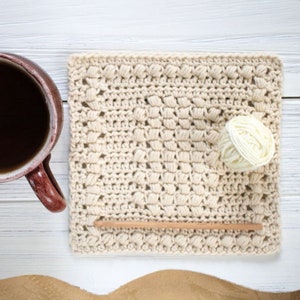 Crochet Pattern DIY Washcloth Crochet Dishcloth Pattern Cottage Life image 10