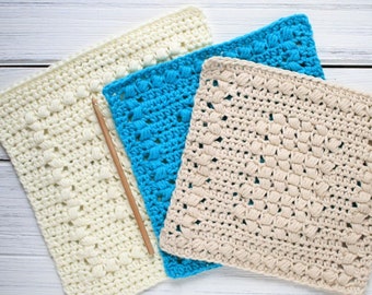 Crochet Pattern - DIY Washcloth - Crochet Dishcloth Pattern - Cottage Life