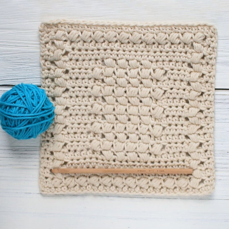 Crochet Pattern DIY Washcloth Crochet Dishcloth Pattern Cottage Life image 9