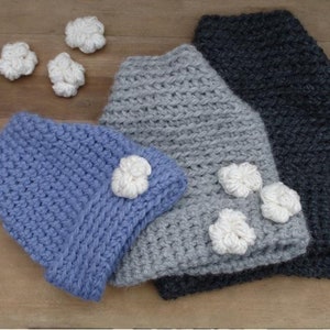 Crochet Pattern Mens Hat Pattern / DIY Winter Hat / Bulky Hat Pattern by Golden Strand Studio This Way That Way P163 image 5