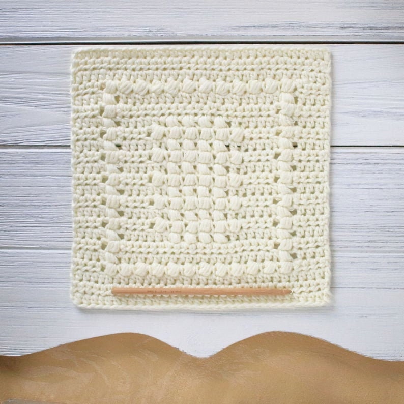 Crochet Pattern DIY Washcloth Crochet Dishcloth Pattern Cottage Life image 4