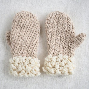 Crochet Pattern / Crochet Mitten Pattern / DIY Mittens for Child and Adult / Winter Spun Mittens by Golden Strand Studio P-WinterSpun image 8