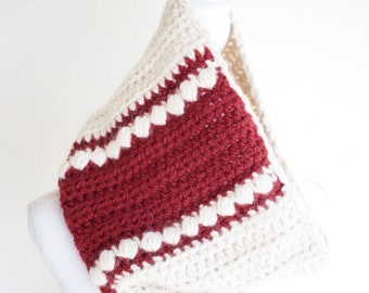 DIY Cowl Scarf Pattern / Scarf Crochet Pattern / DIY Cowl Pattern / DIY Gift for Christmas / Winter Cowl - Wandertrail Cowl P139