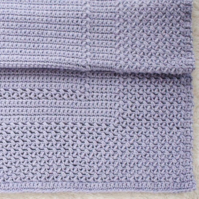 Crochet Pattern Story Book Baby Blanket Crochet Pattern by Hidden Meadow Crochet P-StoryBook image 4