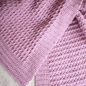 Crochet Pattern Nestlen Baby Blanket Pattern / Afghan Pattern / DIY Shower Gift by Golden Strand Studio P-Nestlen image 3