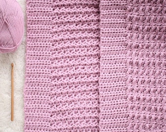 Crochet Pattern - Nestlen Baby Blanket Pattern / Afghan Pattern / DIY Shower Gift by Golden Strand Studio P-Nestlen