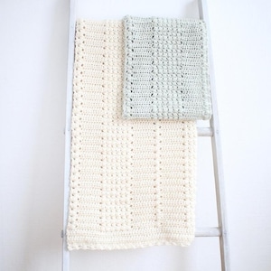 Decke und Schal Muster Set / Häkelmuster / DIY Baby Decke Muster / Baby Afghan Muster von Golden Strand Studio - P-Enchanted