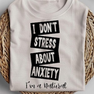 Ich kämpfe nicht mit Angst SVG, Angst Sprüche, Angst Zitat, psychische Gesundheit SVG, Selbstliebe Png, Selbstpflege Png, Angst Humor, lustig