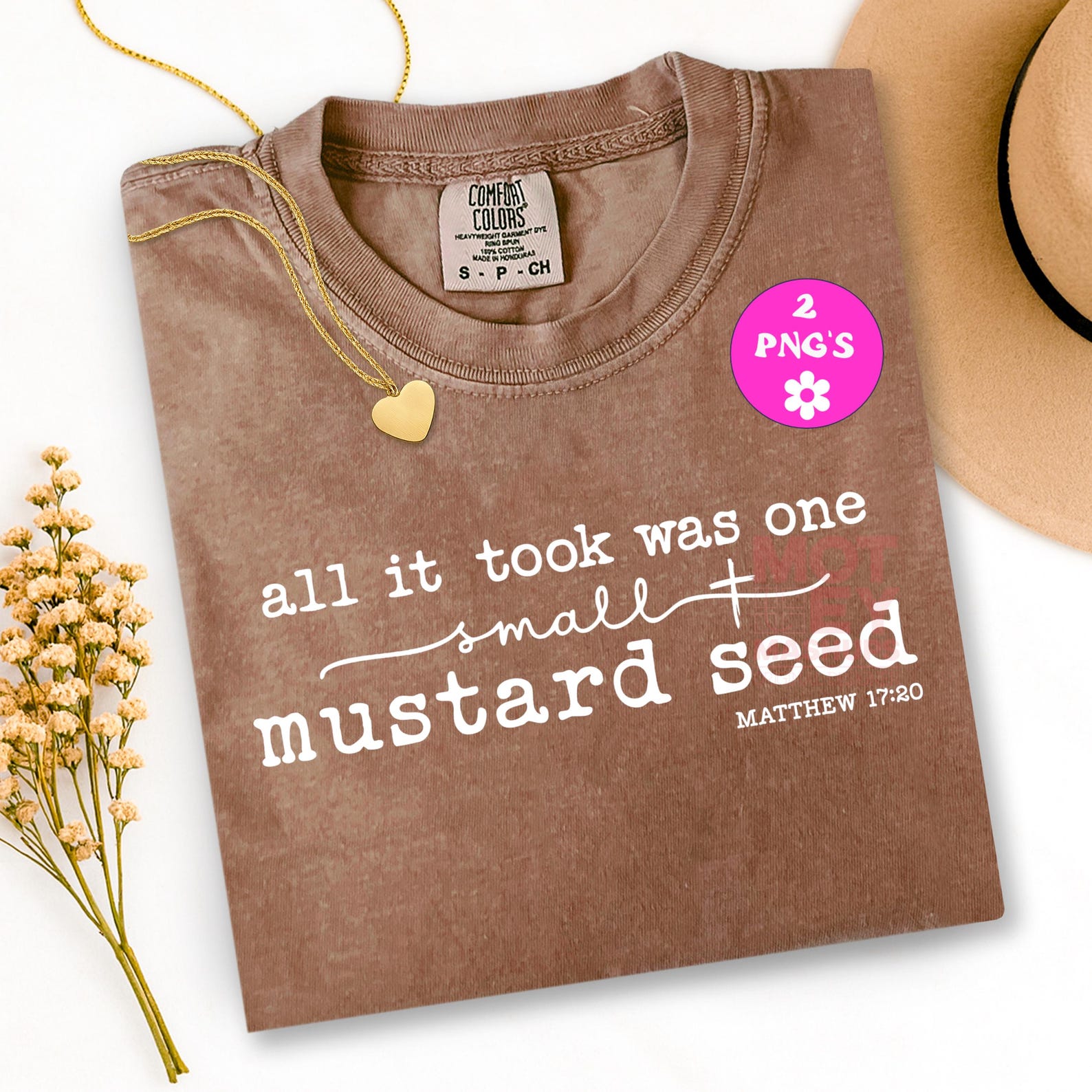 Mustard Seed Faith Png Svg, Matthew 17:20 Bible Verse Christian Quote ...