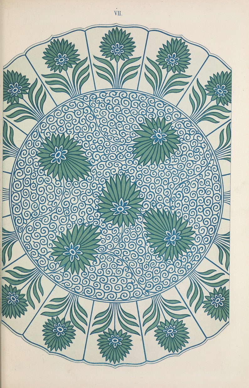Examples of Chinese Ornament PDF BOOK Pattern Design Reference 1867 ...