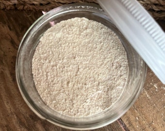 3 Oz Jar Organic Powder Egg Calcium Shell fertilizer Home Made Free Range Hens