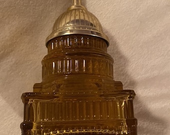 AVON 1972 The Capitol Avon Tribute After Shave 5oz Decanter. 0717