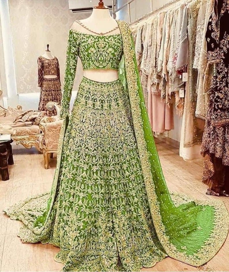 Designer Georgette Lehenga Choli Heavy Embroidered Lehenga Choli Lehenga For Women Party Wear Lehenga Choli