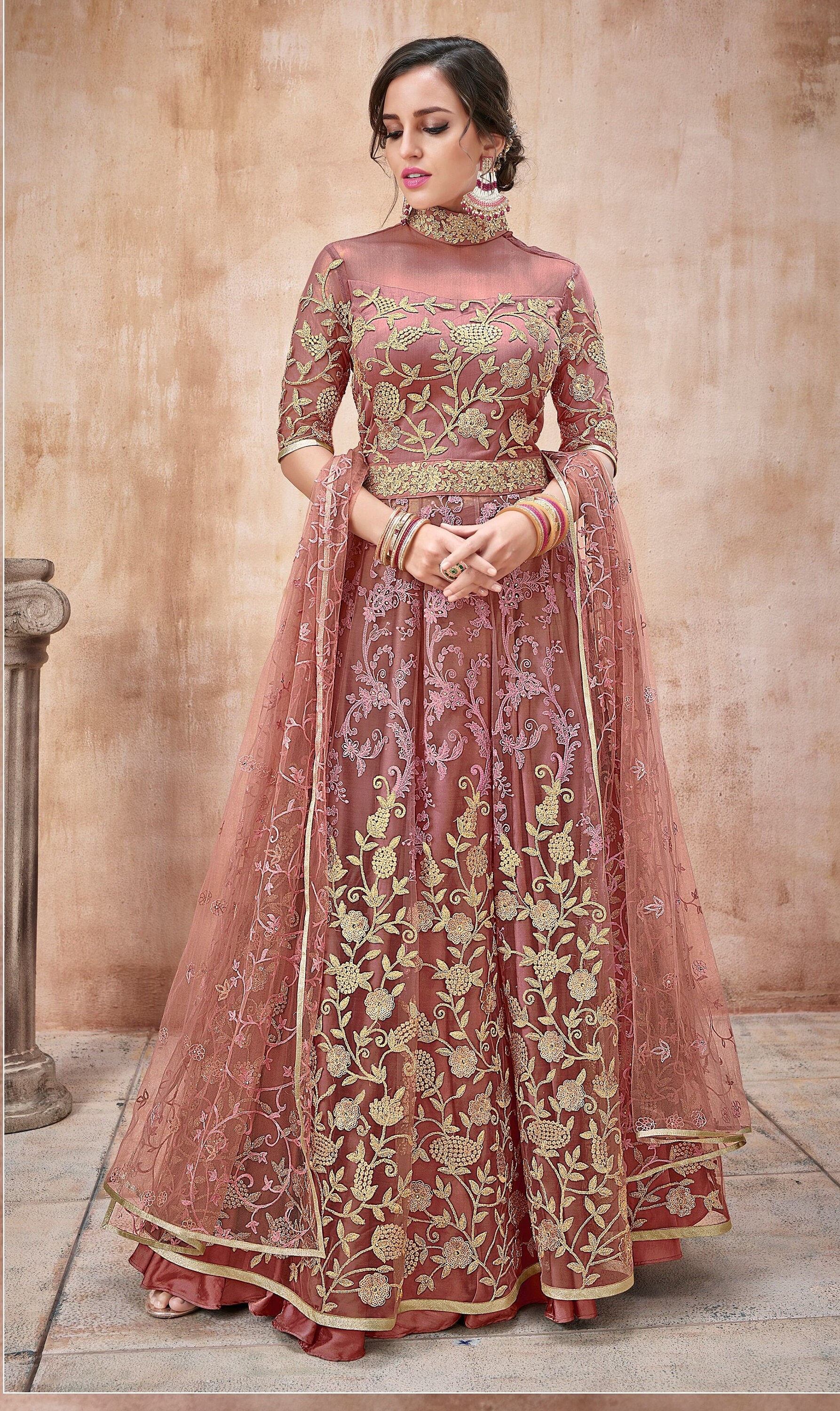 latest designer anarkali