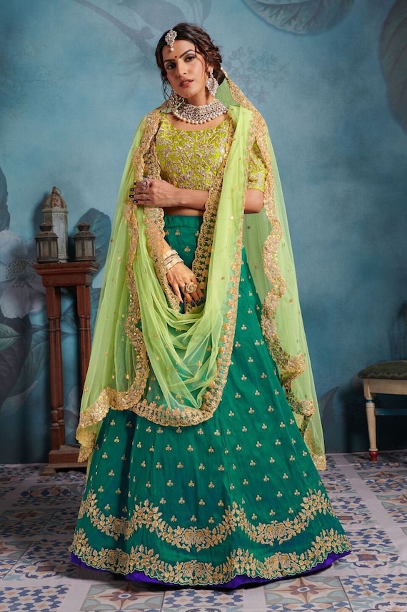 latest designer lengha