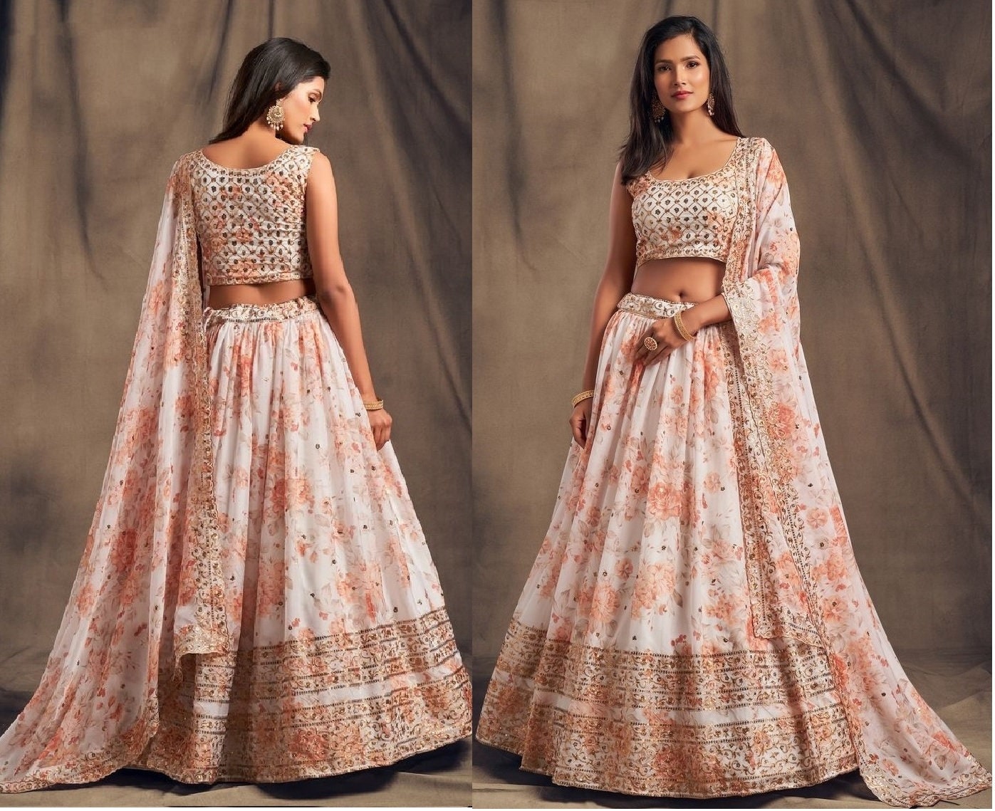 Floral Lehenga Choli 