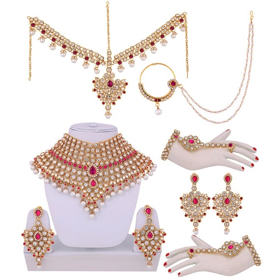 Indian Bridal Jewellery Set Heavy Full 