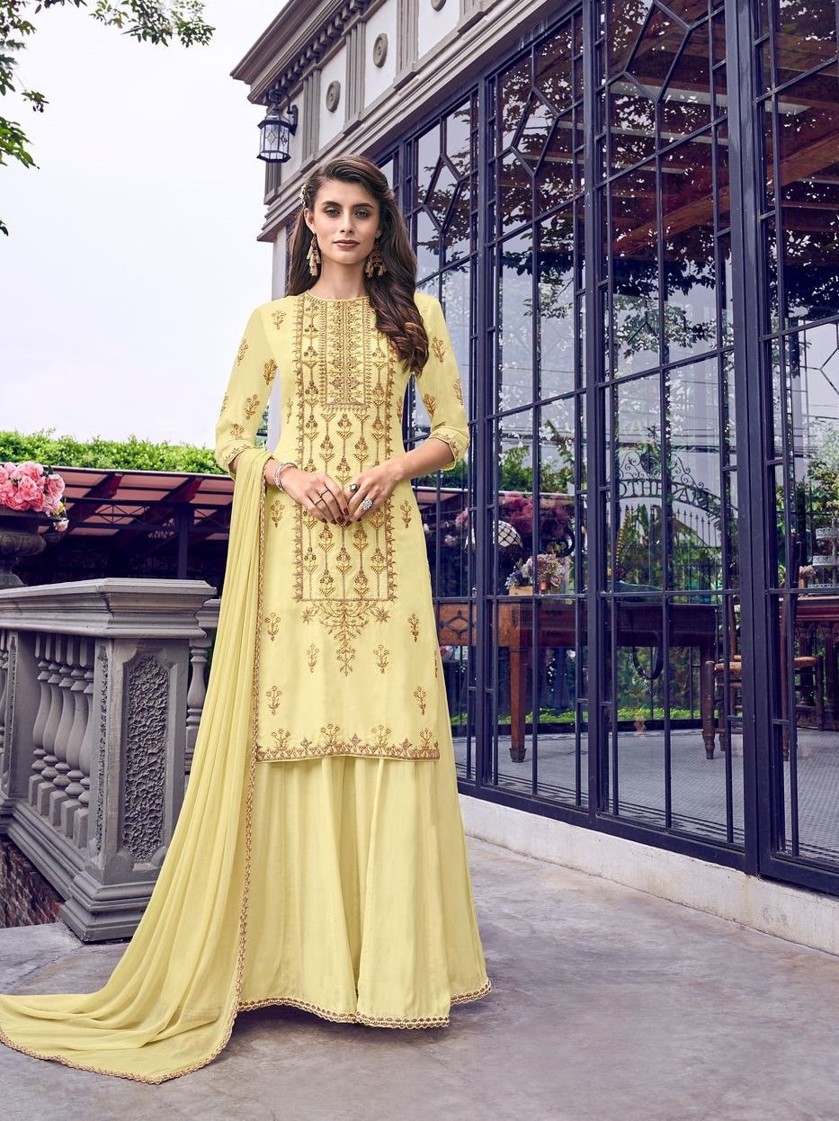 Indian anarkali salwar kameez suits designer sharara dresses pakistani plazzo 3 