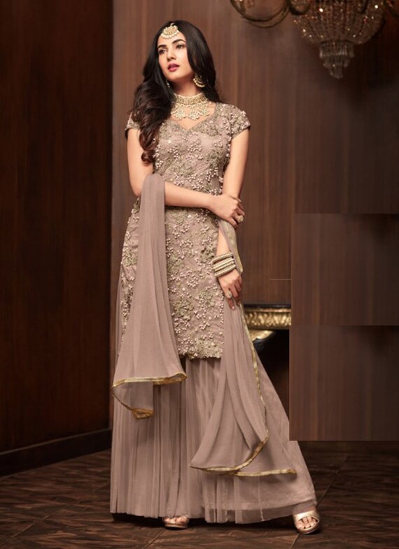 latest sharara suit
