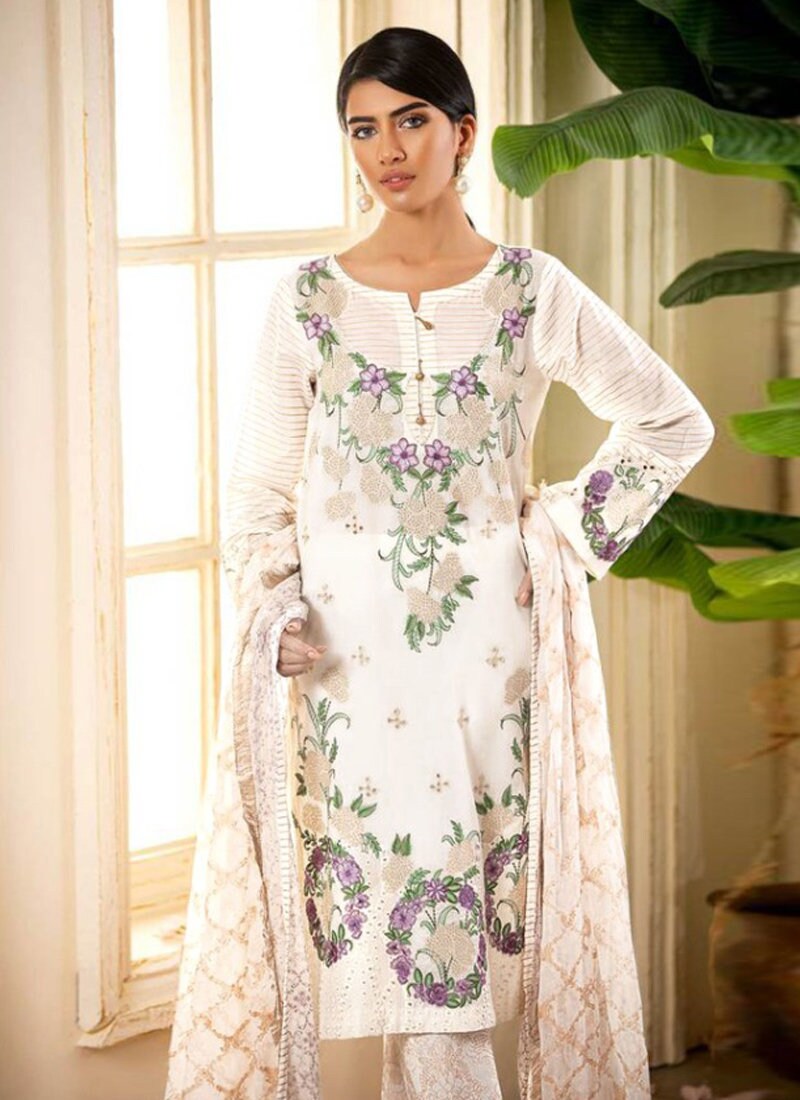 Pure Cotton Pant Style Pakistani Salwar Suit Etsy