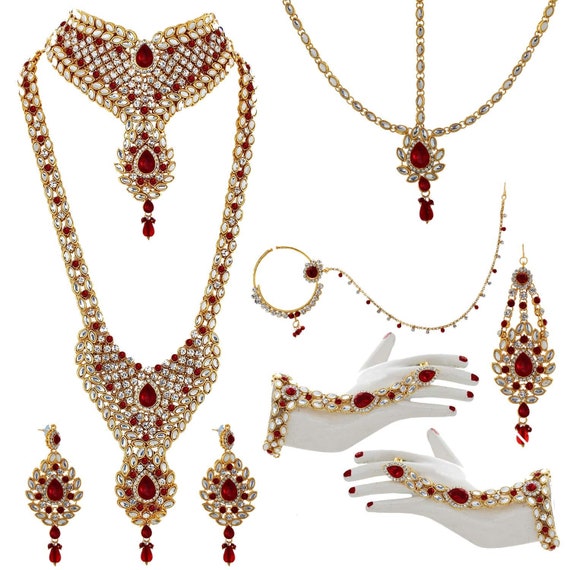 Latest Designer Indian Bridal Jewellery Set Bridal Necklace | Etsy