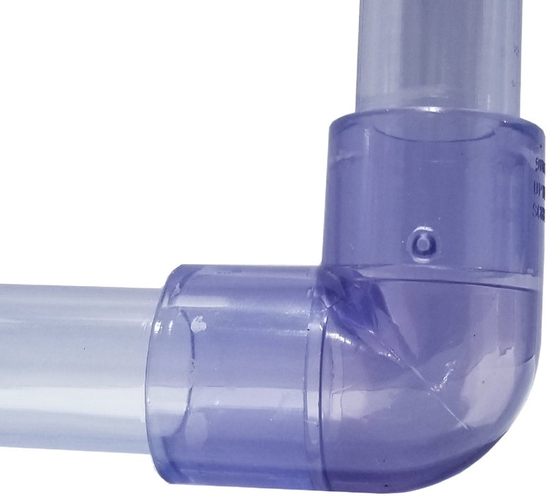Clear PVC Fittings SCH 40/SCH 80 Coudes ETE et Adaptateurs Etsy