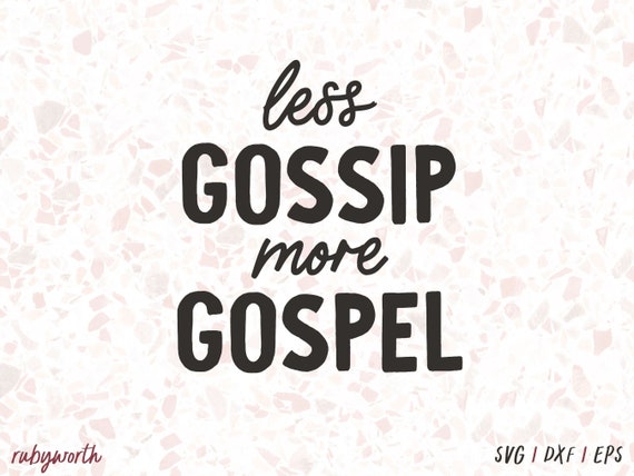 Gospel Gossip  Gospel Gossip