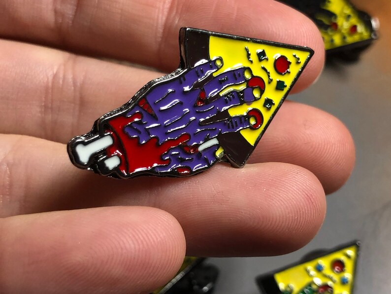 Halloween enamel pin badge Horror pins for backpacks | Etsy