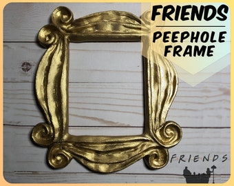 Friends Vintage style peephole frame - looks especially good if you have a purple door