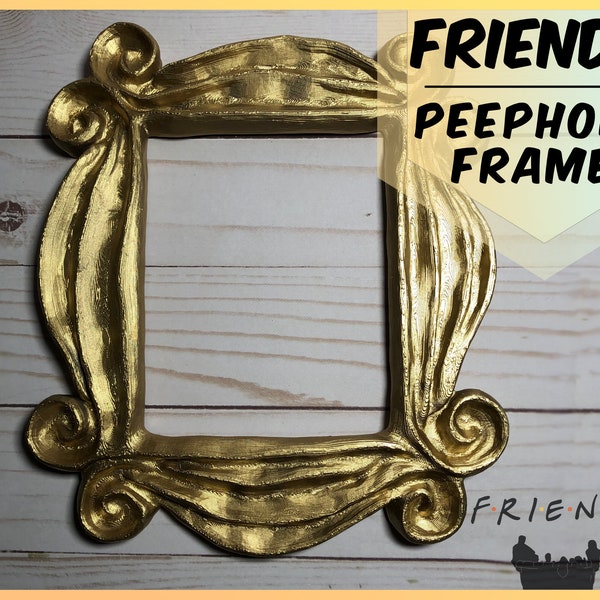 Friends Vintage style peephole frame - looks especially good if you have a purple door