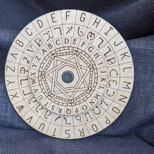 Enochian Cipher Wheel - Etsy