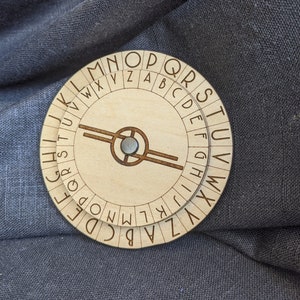 1920&#39;s Cipher Wheel