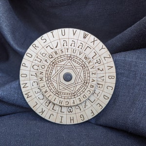Enochian Cipher Wheel - Etsy