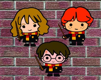Download Harry Potter Cartoon Etsy